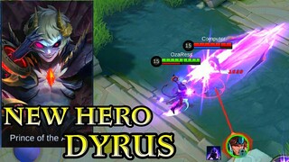 New Hero Dyrus - Mobile Legends Bang Bang