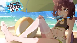 [Live Wallpaper] Should I apply sunscreen to my cat? -sekina