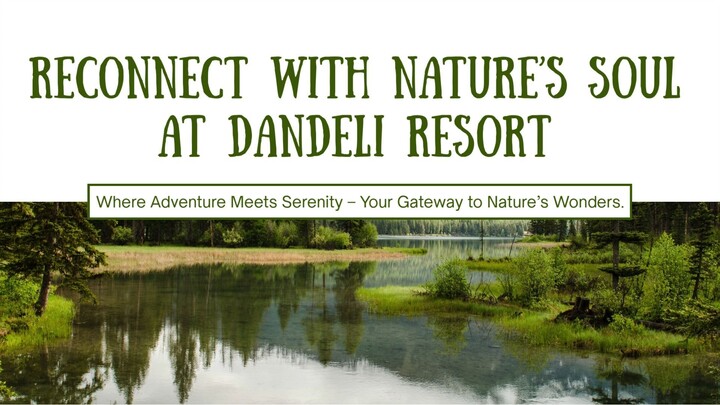 Reconnect with Nature’s Soul at Dandeli Resort