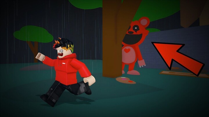 Yuta Kaget Ada Kucing di Balik Pohon  ROBLOX