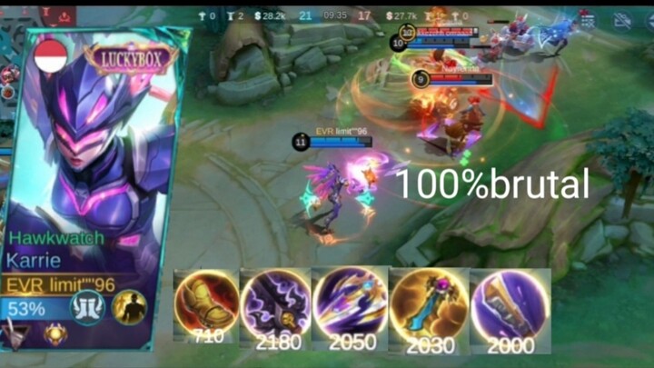 karrie damag nya mantul banget