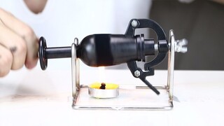 Phiên bản mini của máy làm bỏng ngô kiểu cũ. Một nồi không đủ để bạn ăn.