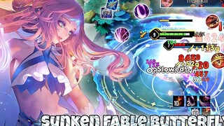 บัตเตอร์ฟลายสกินใหม่ "Sunken Fable" Jungle Pro Gameplay Arena of Valor Liên Quân mobile CoT