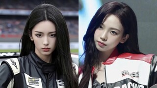 Comparison of motorcycle outfits of Chinese and Korean female stars, Kpop loses again