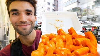 LIVING on STREET FOOD in JAPAN & KOREA for 48 HOURS!