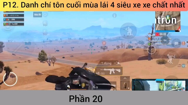 danh chí tôn cuối mùa lại bốn chữ chất nhất #20