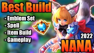 Nana Best Build 2022 | Top 1 Global Nana Build | Nana - Mobile Legends | MLBB