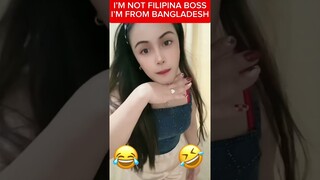 I’M NOT FILIPINA BOSS I’M BANGLADESH 🤣😁 #edentvchannel #funny #viral #comedy #justforfun