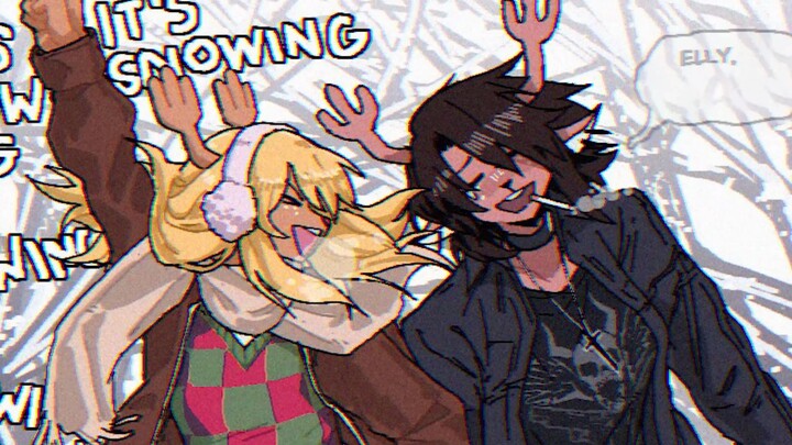 Asriel and Dess Get Caught Under The Mistletoe