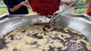 قاعدة وعاء ساخن مقلي بالزبدة على شكل لابوبو
