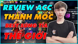 (Free Fire) - Review Acc Thành Mốc Vị Vua Bắn AWM Súng Tỉa Không Ngắm Khiến Cả Thế Giới Phải Học Tập