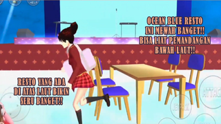 HAH!?? ADA OCEAN BLUE RESTO YANG MEWAH BANGET!! RESTO DI ATAS LAUT!! SAKURA SCHOOL SIMULATOR