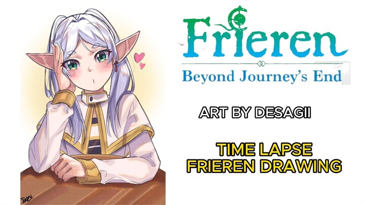 Frieren Fanart - Drawing TimeLapse