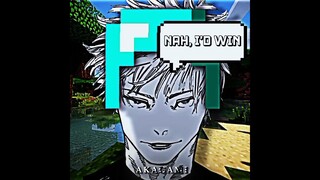 Gojo VS Sukuna In Minecraft | Jujutsu Kaisen Manga Edit-#trending #viral #jujutsukaisen #edit