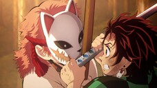 Momen Epik Ketika Tanjiro Melawan Sabito, Yang Ternyata...