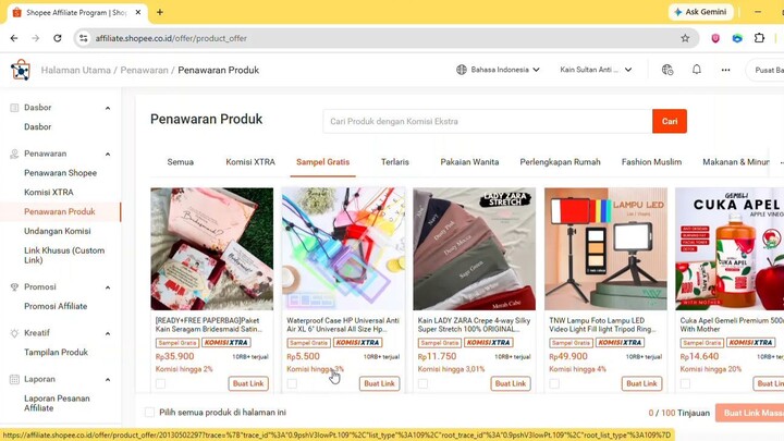 tutorial shopee aff cari konten affiliate shopee paling mudah