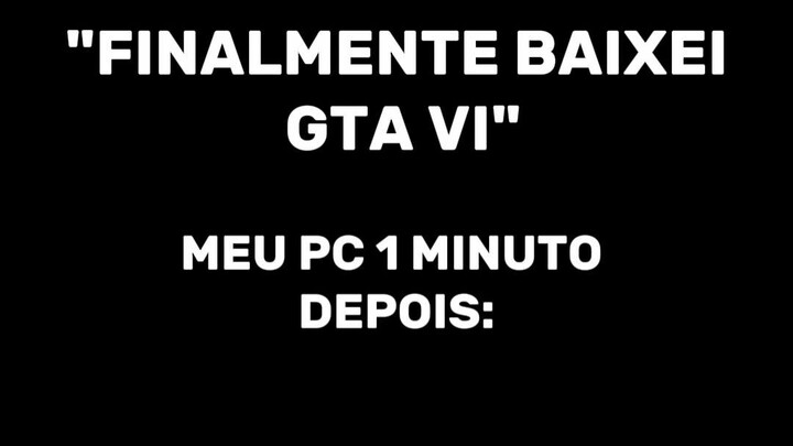 TENTEI RODAR GTA 6 NO MEU PC... 💀😂