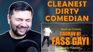 Pakistani Reacts to GAURAV KI FASS GAYI | Gaurav Kapoor | Stand-Up Comedy | Crowd Work