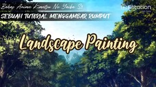 Landscape Painting Kimetsu No Yaiba Tutorial • Saydin Art