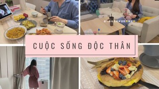 SUB || Cuộc sống độc thân ~ ngày bình thường của mình - đi làm, nấu ăn, làm bánh | Thang Viên | #2