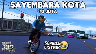 SAYEMBARA KOTA 70 JUTA PAKE SEPEDA LISTRIK - GTA 5 ROLEPLAY