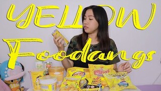 Eating Only YELLOW Foods for 24hrs! | Rosa Leonero