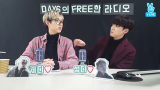 161122 DAY6의 Free한 라디오 with 성진, Jae