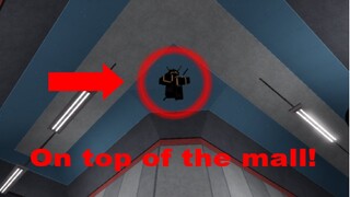 HOW TO REACH THE TOP OF ROOF IN THE MALL! [Piggy Glitches]