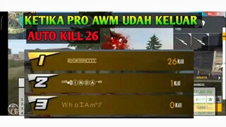 TOP GLOBAL AWM HEADSHOT KILL 26 GARENA FREE FIRE