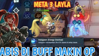 PEKE 3 HERO LAYLA YG BERBEDA DALAM 1 COMBO - GAMEPLAY MAGIC CHESS
