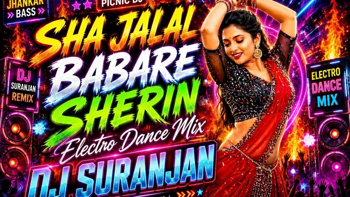 Sha Jalal Babare Sherin Electro Dance Mix DJ Suranjan