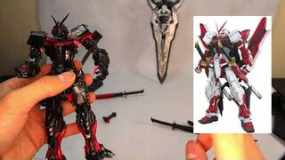 review astray red frame sau khi được custom paint (MG-1/100)