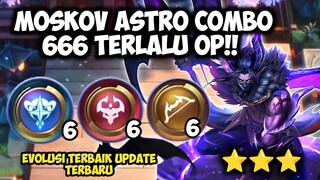 MOSKOV ASTRO COMBO 666 TERLALU OP!!  EVOLUSI TERBARU MAGIC CHESS UPDATE 2022  !! EVOLUSI ARCHER