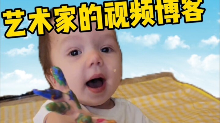 100% Ivy content | The next Picasso — everyone wants to watch my adorable daughter Ivy’s cute videos