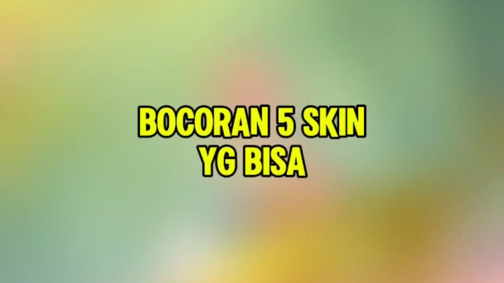 Siap siap dapat banyak skin guys !!#freeskinmlbb #skincollectormoskov #skinyuzhongallstar #MLBBEtern