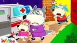 Don't Leave Me, Lucy Got a Boo Boo! - Wolfoo Kids Stories About Siblings 🤩 @WolfooCanadaKidsCartoon