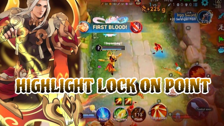 HIGHLIGHT LOCK ON POINT