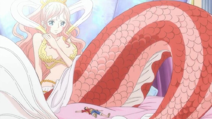 Pertemuan Pertama Luffy dengan Putri Duyung Shirahoshi! karang selembut pudding😚