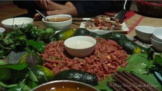 GỎI CÁ MIỀN NÚI • Ẩm Thực Cá Nộm Củ Nâu Của Người Mường