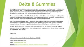 Delta 8 Gummies