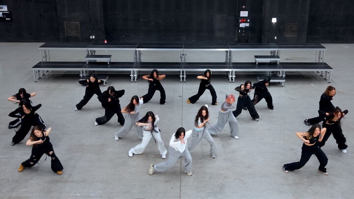【ITZY】"THAT'S A NO NO" Dance Practice Rehearsal (Drone Shot Ver.)
