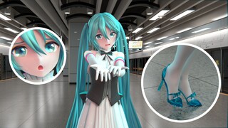 [CYCLES/MMD] พบกับมิคุบนรถไฟใต้ดิน! - (ตามั่นคง)