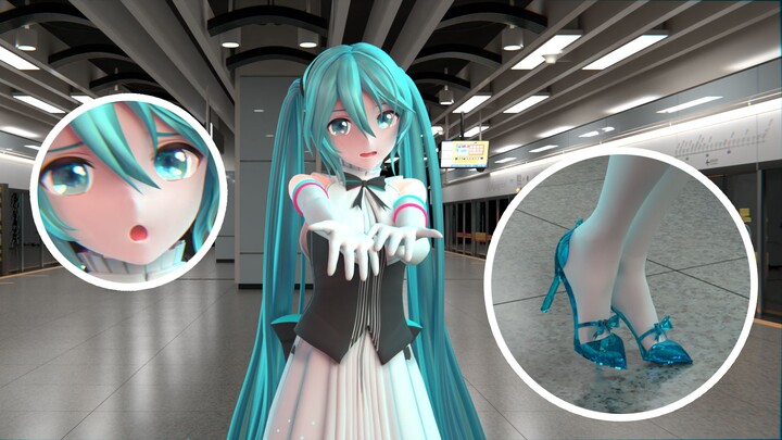 [CYCLES/MMD] พบกับมิคุบนรถไฟใต้ดิน! - (ตามั่นคง)