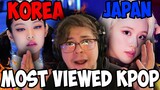 Music Producer Reacts to MOST VIEWED KOREAN vs JAPANESE Music Videos by kpop girl groups