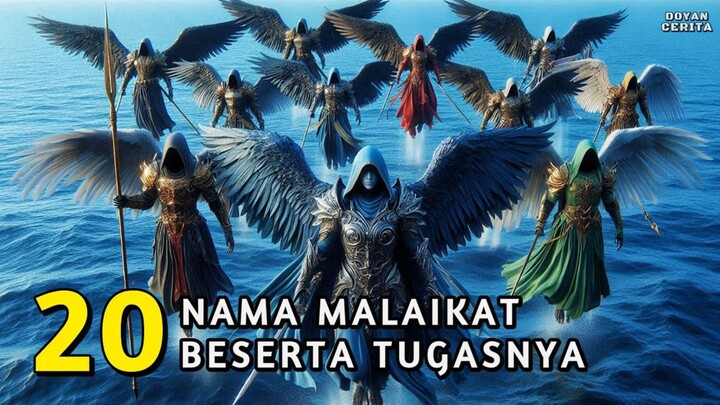 Jarang Dibahas‼️ Inilah 20 Nama Malaikat Yang Gak Wajib Diketahui Memiliki Tugas Yang Unik-Unik