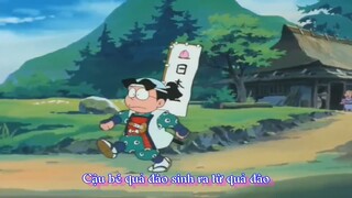DORAEMON VÀ CẬU BÉ QUẢ ĐÀO