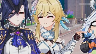Funina: Aren't you going to treat me to a small cake?