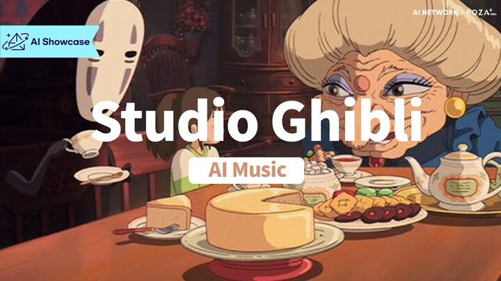 [Playlist] Studio Ghibli Style Music composed by AI 🎹 | 𝗦𝘁𝘂𝗱𝗶𝗼 𝗚𝗵𝗶𝗯𝗹𝗶
