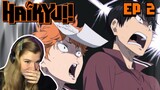 Haikyuu!! Episode 2 Reaction [Karasuno High School Volleyball Team]