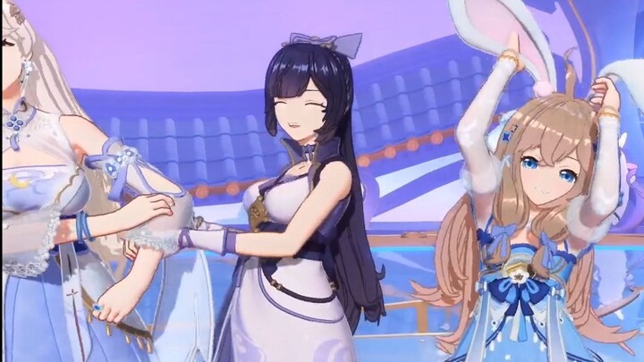 เบลลาร่าถูกดึงดูดด้วยเสื้อผ้าใหม่สุดน่ารักของเจียหรัน